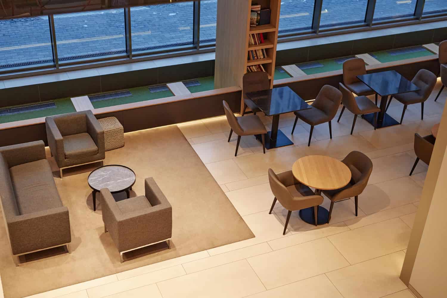 hotel furniture zoning strategy lounge seating dining area layout planning