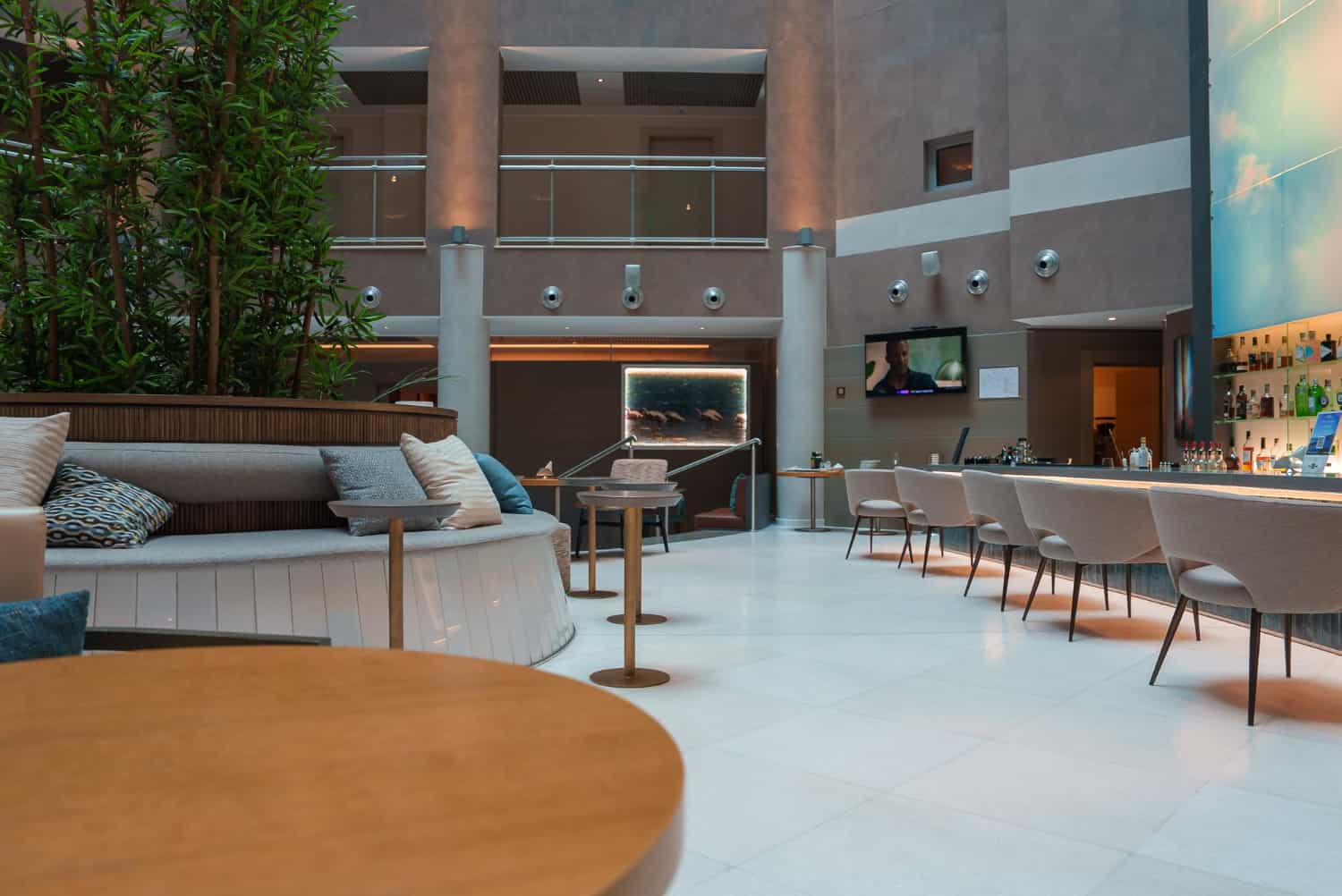 hotel furniture zoning strategy lobby bar seating layout space planning