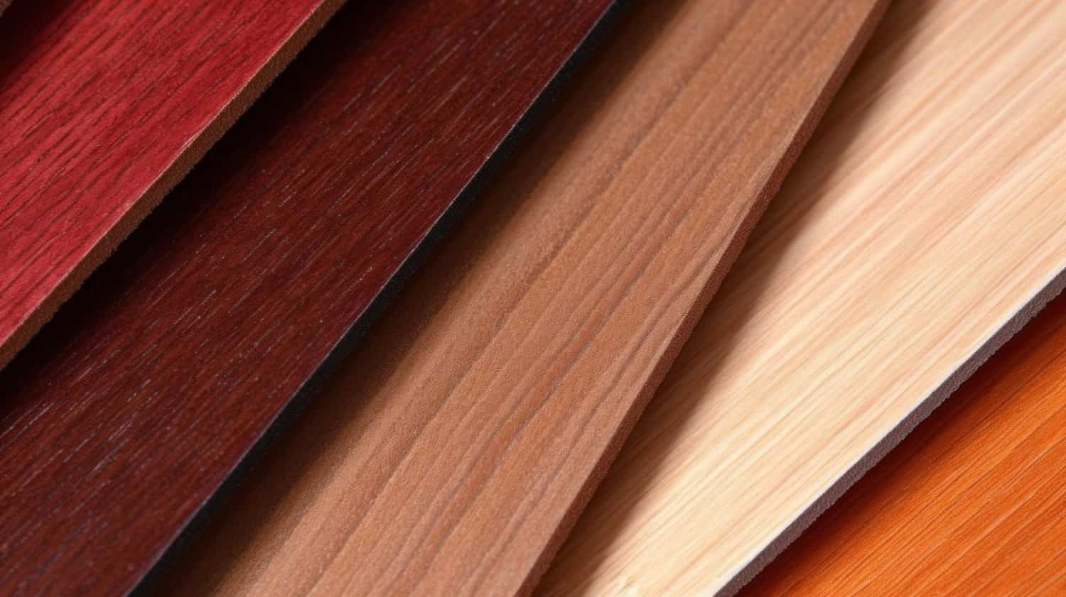 restaurant furniture materials Ghana showing wood veneer and surface material options